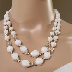 Vintage Double Strand Necklace